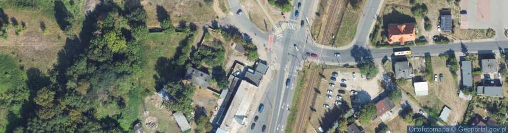 Zdjęcie satelitarne Paczkomat InPost GRU28M