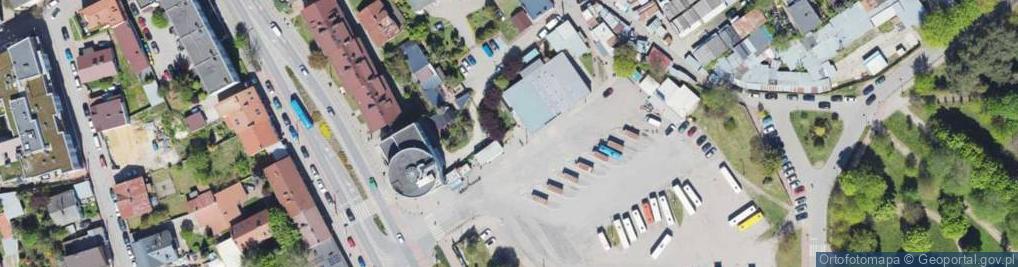 Zdjęcie satelitarne Paczkomat InPost GRW03M