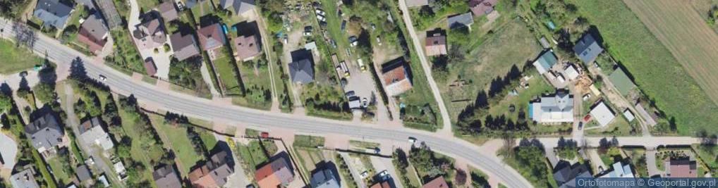 Zdjęcie satelitarne Paczkomat InPost GRW09M