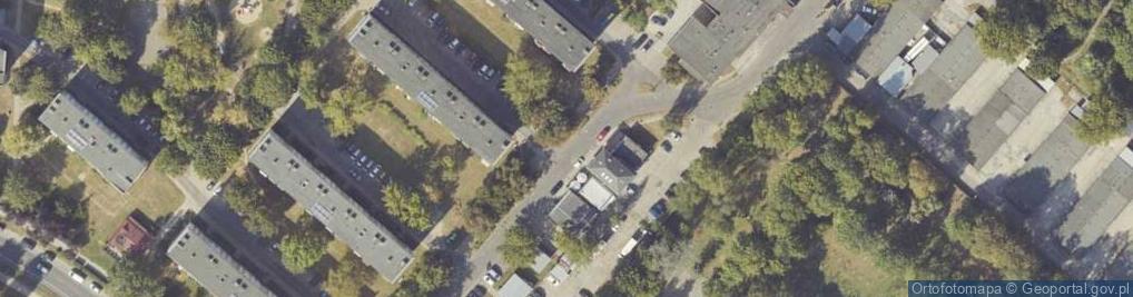 Zdjęcie satelitarne Paczkomat InPost GWI01M