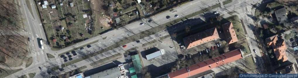 Zdjęcie satelitarne Paczkomat InPost GWI04M
