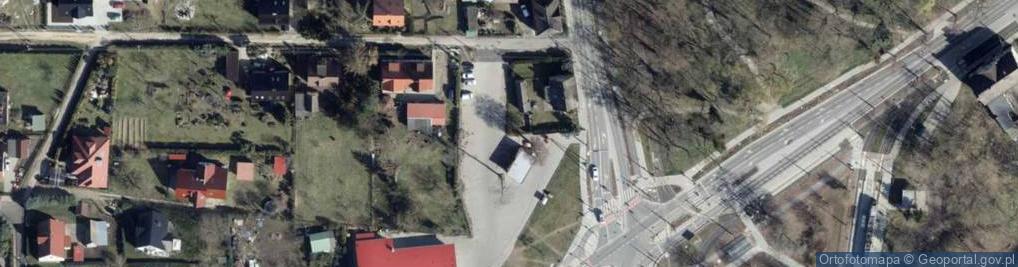 Zdjęcie satelitarne Paczkomat InPost GWI07A