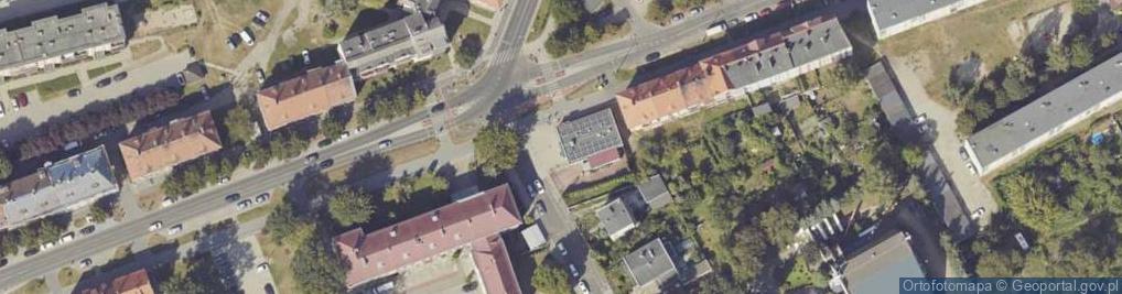 Zdjęcie satelitarne Paczkomat InPost GWI21M