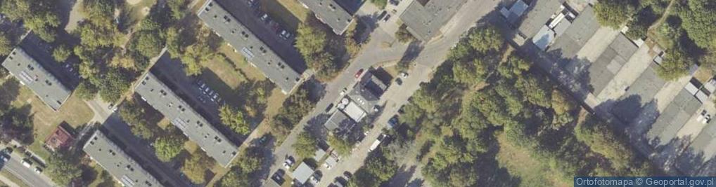 Zdjęcie satelitarne Paczkomat InPost GWI42M