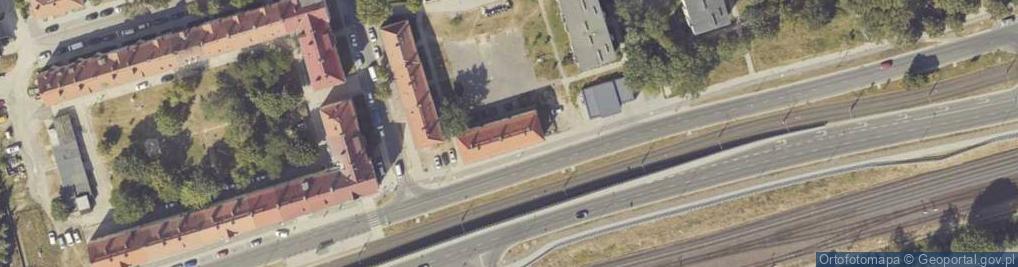 Zdjęcie satelitarne Paczkomat InPost GWI46M