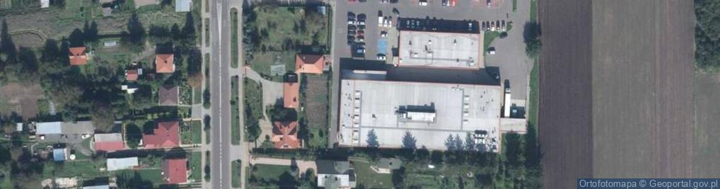 Zdjęcie satelitarne Paczkomat InPost HRU02A