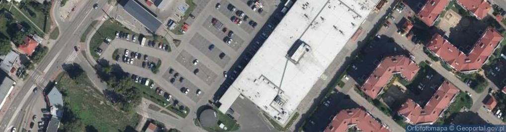 Zdjęcie satelitarne Paczkomat InPost JAB01A
