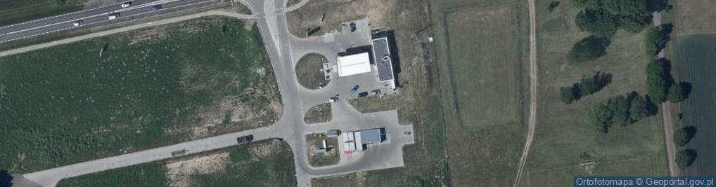 Zdjęcie satelitarne Paczkomat InPost KAA01M