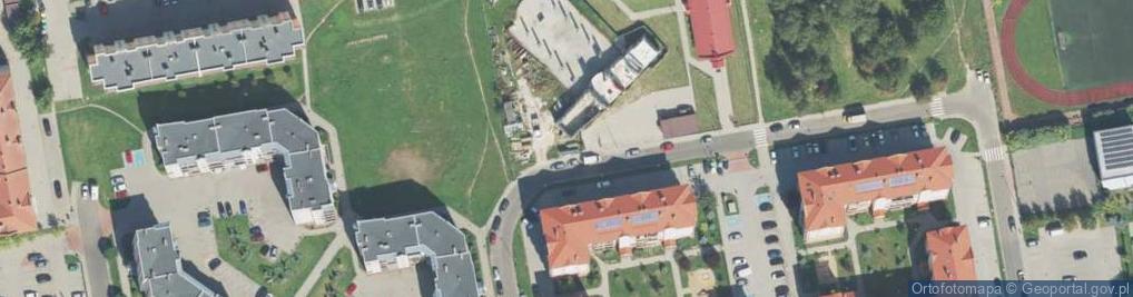 Zdjęcie satelitarne Paczkomat InPost KAL04APP