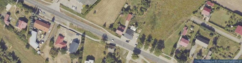 Zdjęcie satelitarne Paczkomat InPost KAN01M