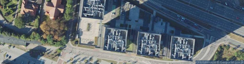 Zdjęcie satelitarne Paczkomat InPost KAT01F