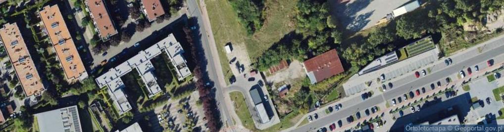 Zdjęcie satelitarne Paczkomat InPost KAT01IM