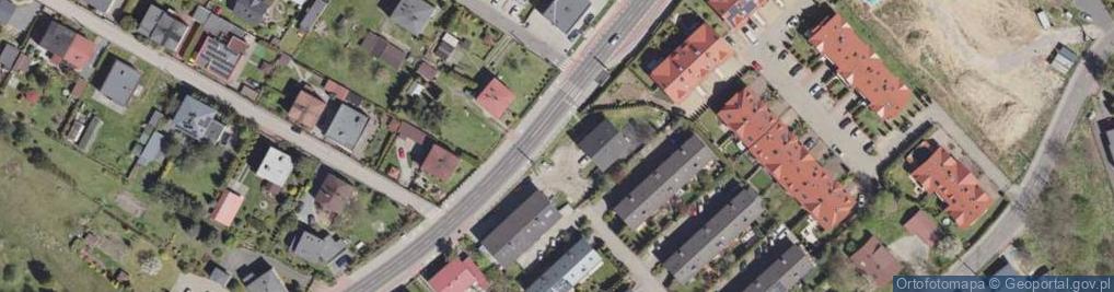 Zdjęcie satelitarne Paczkomat InPost KAT06APP