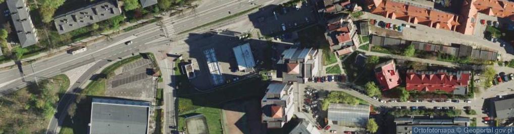Zdjęcie satelitarne Paczkomat InPost KAT07APP