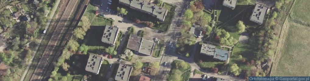 Zdjęcie satelitarne Paczkomat InPost KAT12M