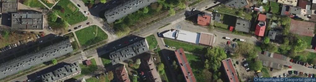 Zdjęcie satelitarne Paczkomat InPost KAT144M