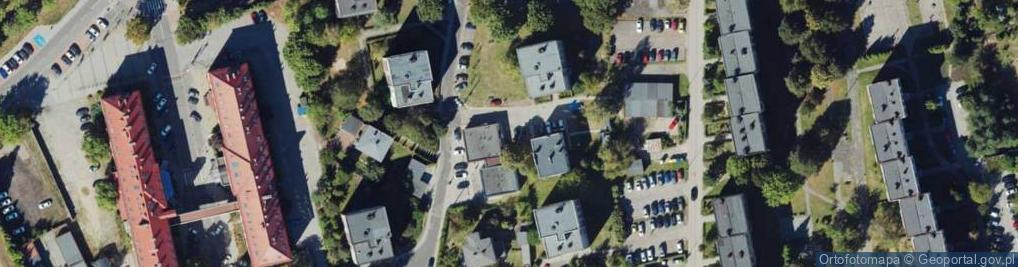 Zdjęcie satelitarne Paczkomat InPost KAT148M