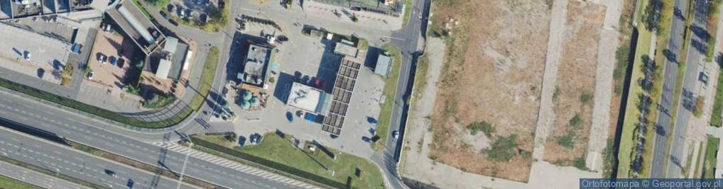 Zdjęcie satelitarne Paczkomat InPost KAT14A