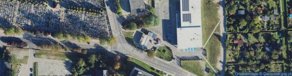 Zdjęcie satelitarne Paczkomat InPost KAT19A