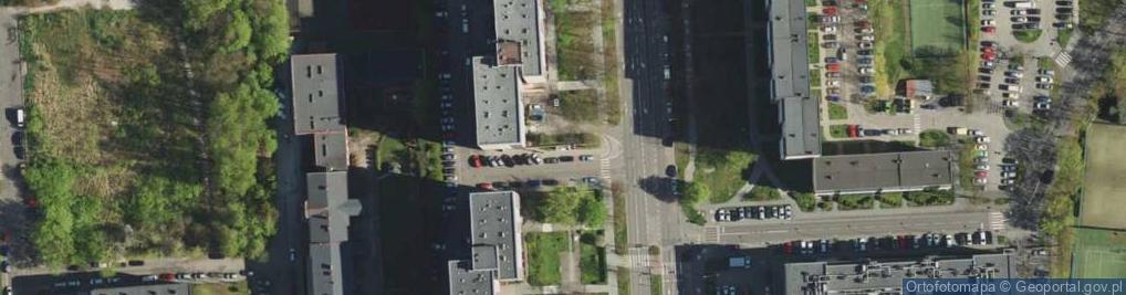Zdjęcie satelitarne Paczkomat InPost KAT50M
