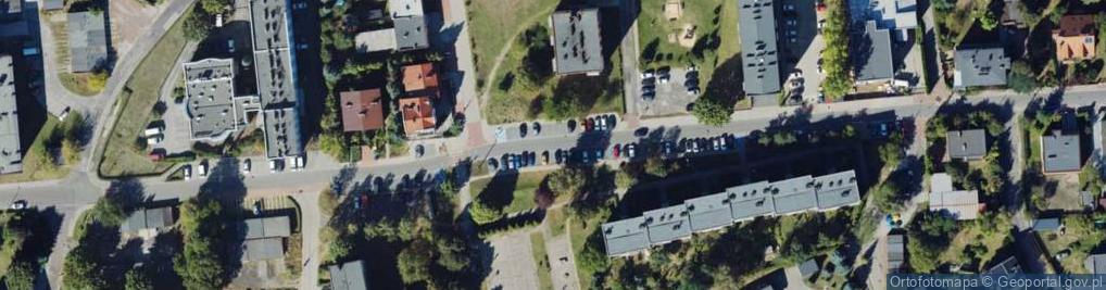 Zdjęcie satelitarne Paczkomat InPost KAT78M