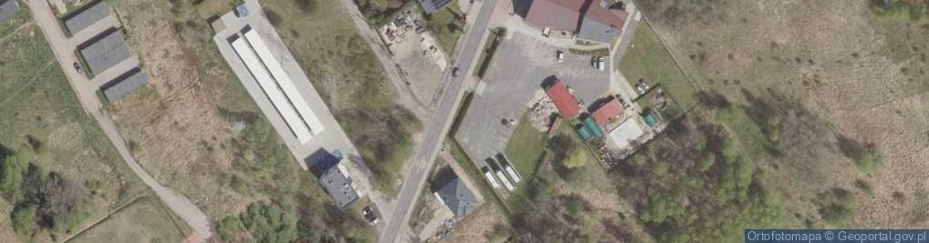 Zdjęcie satelitarne Paczkomat InPost KAT80M