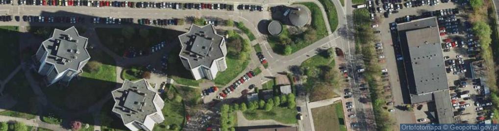 Zdjęcie satelitarne Paczkomat InPost KAT87M