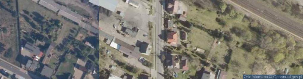 Zdjęcie satelitarne Paczkomat InPost KCR01M