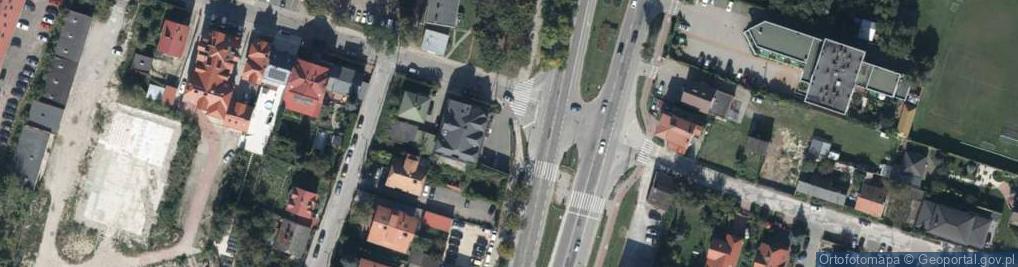 Zdjęcie satelitarne Paczkomat InPost KIE02APP