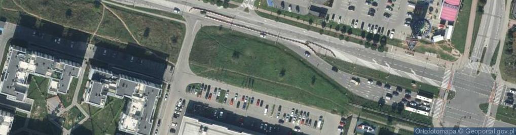 Zdjęcie satelitarne Paczkomat InPost KIE05A