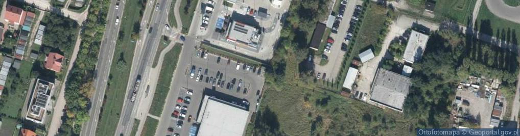 Zdjęcie satelitarne Paczkomat InPost KIE17M