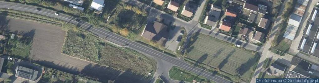 Zdjęcie satelitarne Paczkomat InPost KKX01M