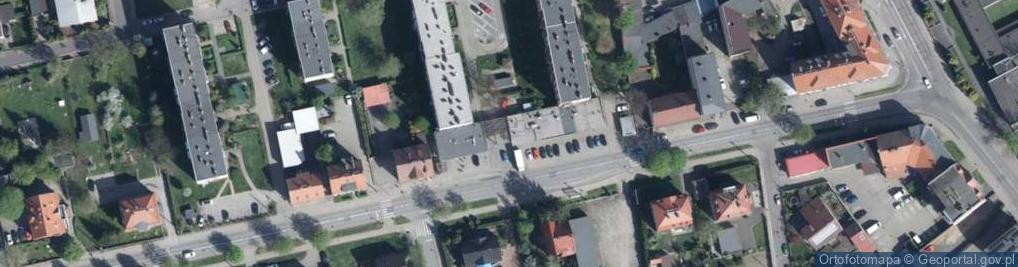 Zdjęcie satelitarne Paczkomat InPost KKZ14M