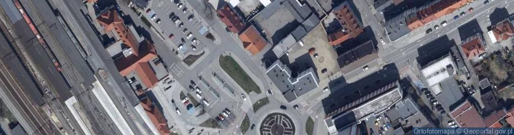Zdjęcie satelitarne Paczkomat InPost KKZ936