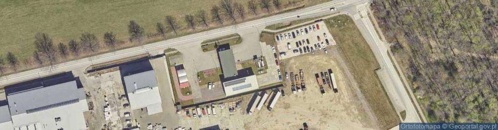 Zdjęcie satelitarne Paczkomat InPost KLB01BAPP