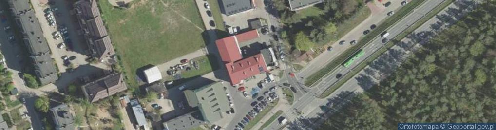 Zdjęcie satelitarne Paczkomat InPost KLE01ML