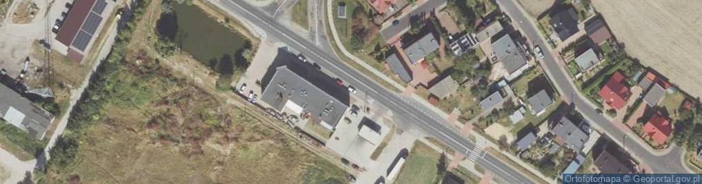 Zdjęcie satelitarne Paczkomat InPost KLK01A