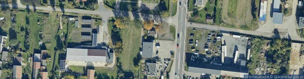 Zdjęcie satelitarne Paczkomat InPost KLNC01M