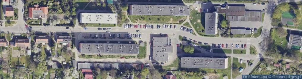 Zdjęcie satelitarne Paczkomat InPost KLO03N