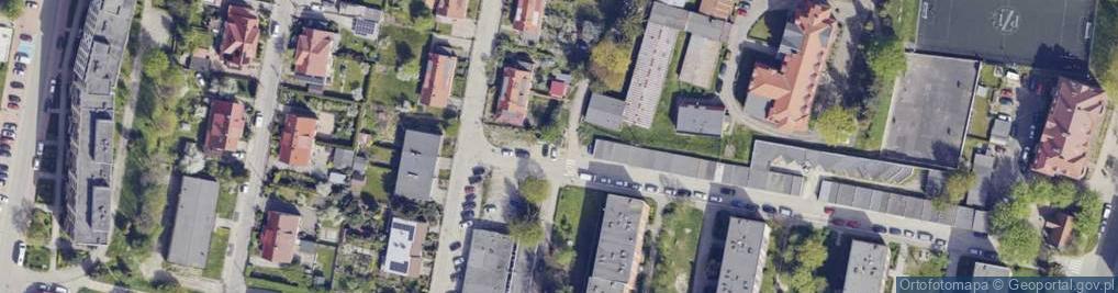 Zdjęcie satelitarne Paczkomat InPost KLO06M