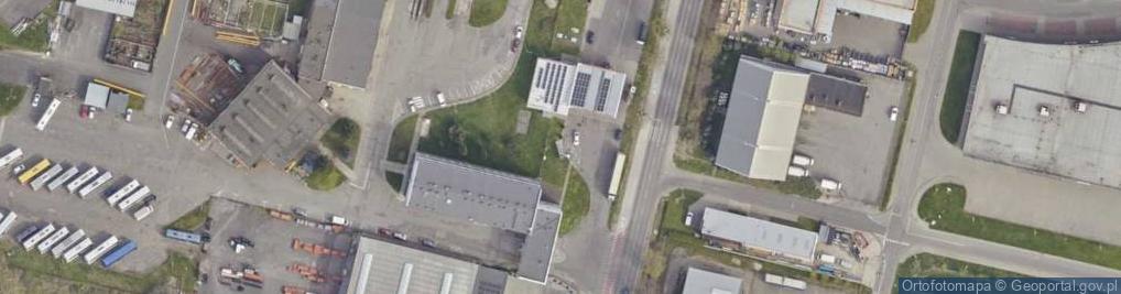 Zdjęcie satelitarne Paczkomat InPost KLU08M