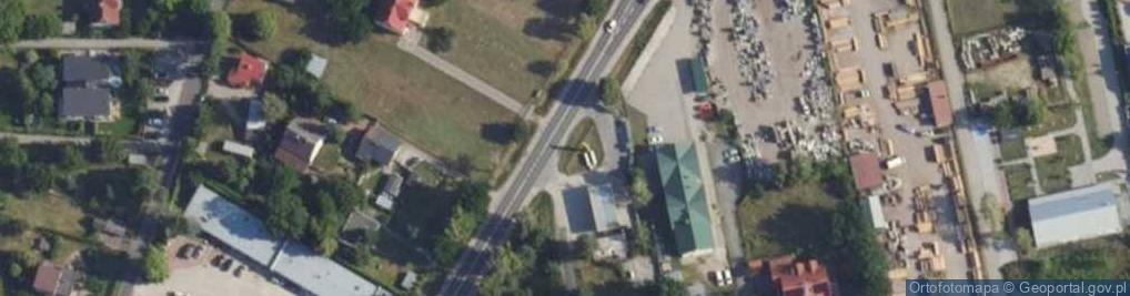 Zdjęcie satelitarne Paczkomat InPost KNE01A