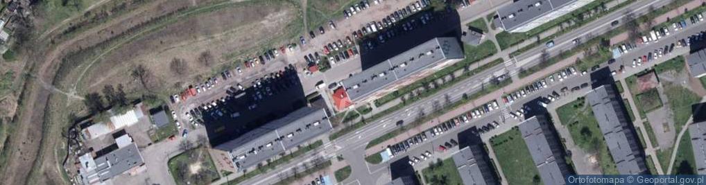 Zdjęcie satelitarne Paczkomat InPost KNU03N