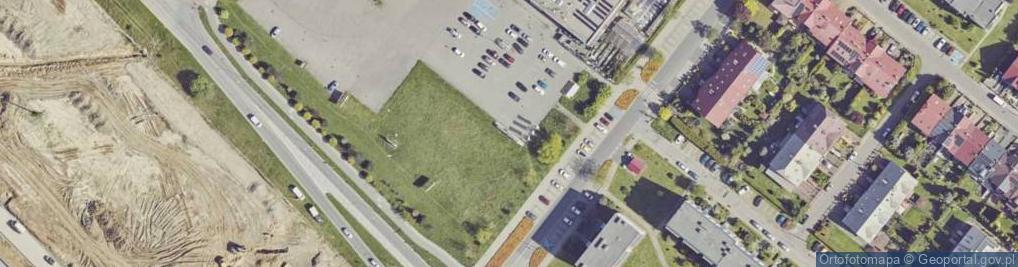 Zdjęcie satelitarne Paczkomat InPost KNU05A