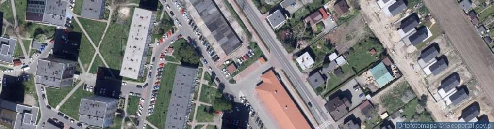 Zdjęcie satelitarne Paczkomat InPost KNU19M