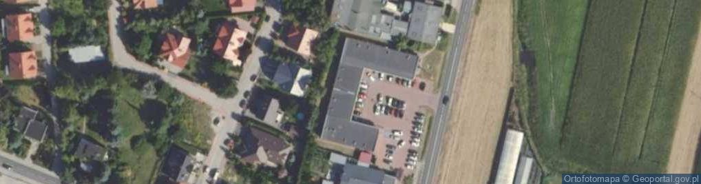 Zdjęcie satelitarne Paczkomat InPost KOM01A