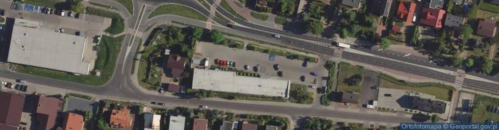 Zdjęcie satelitarne Paczkomat InPost KON02A