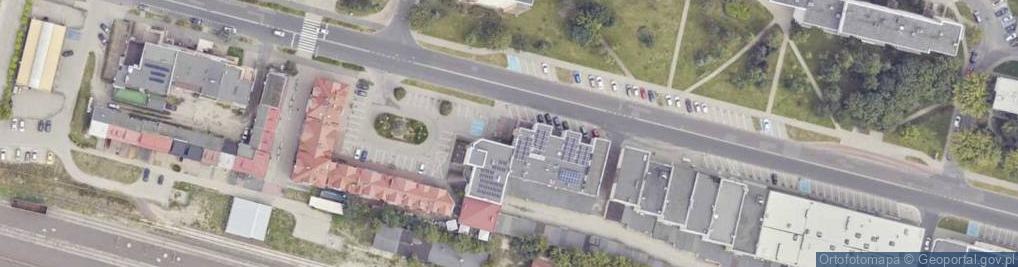 Zdjęcie satelitarne Paczkomat InPost KON03HP