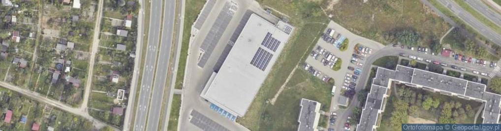 Zdjęcie satelitarne Paczkomat InPost KON05M