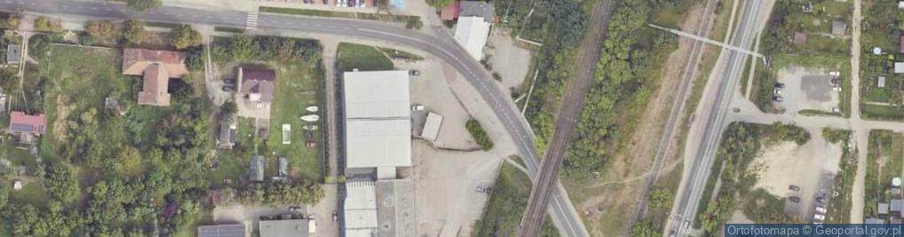 Zdjęcie satelitarne Paczkomat InPost KON21M